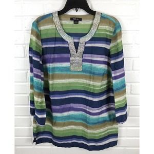 Style & Co. Embellished Thin Weight Tunic